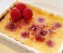 Creme brulee med hindbær
