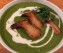 Grønkålssuppe med ærter