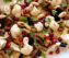 Salat med granatæble, blomkål og aubergine